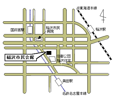 名古屋文理大学文化フォーラム地図