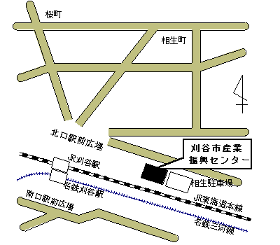 刈谷市産業振興センター地図
